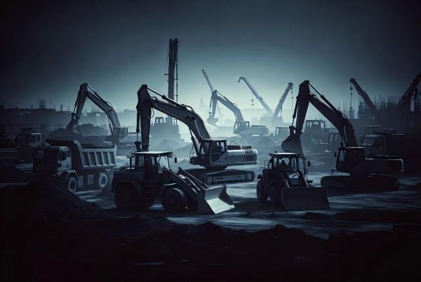 Construction machinery components